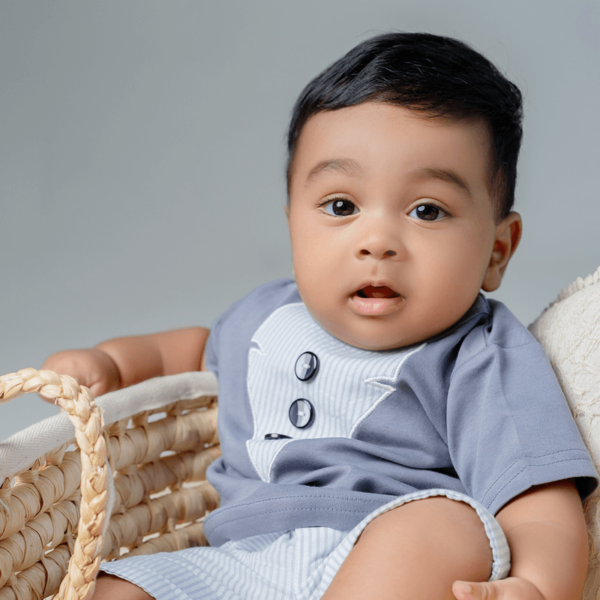 Olise – Soft & Stylish Baby Boy Outfit