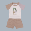 Stark T-shirt and shorts set for baby boys
