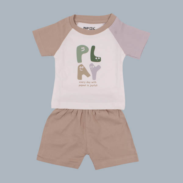 Stark T-shirt and shorts set for baby boys