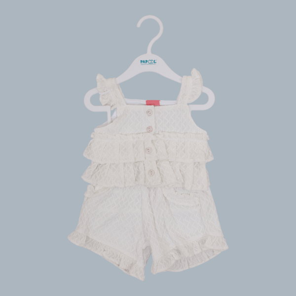 Naomi multi-color party frock for baby girls