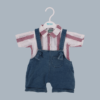 Stubbs dungaree set for baby boys