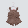 Naomi multi-color party frock for baby girls