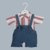 Stubbs dungaree set for baby boys