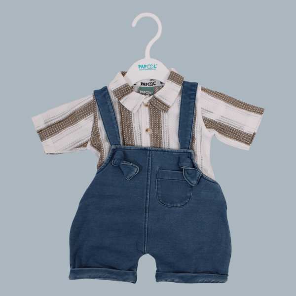 Stubbs dungaree set for baby boys