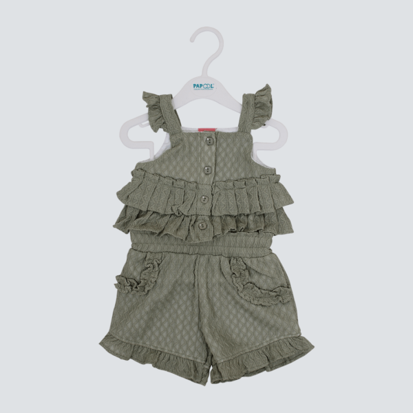 Naomi multi-color party frock for baby girls