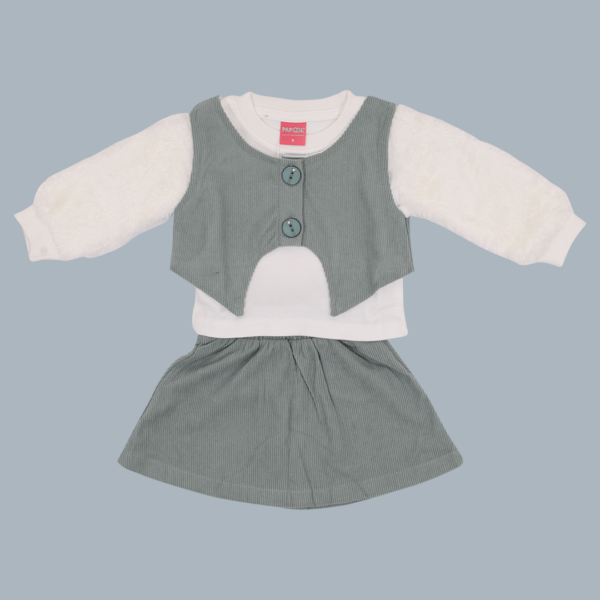 Lioma pastel party frock for baby girls