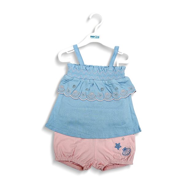 Lindsey Skirt & Top baby pink