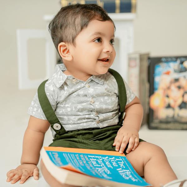 Toni Shirt & Cotton Shorts