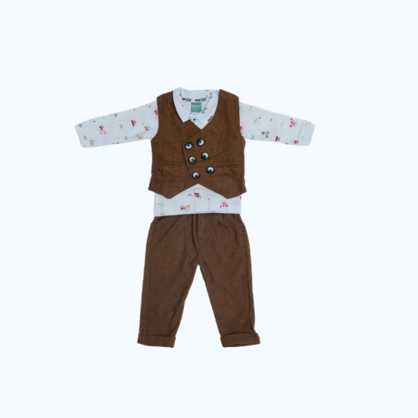Azeel – Soft & Stylish Baby Boy Outfit