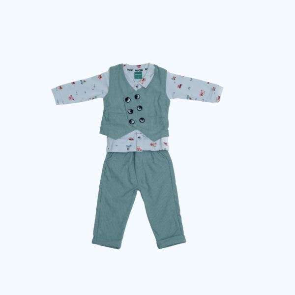 Azeel – Soft & Stylish Baby Boy Outfit