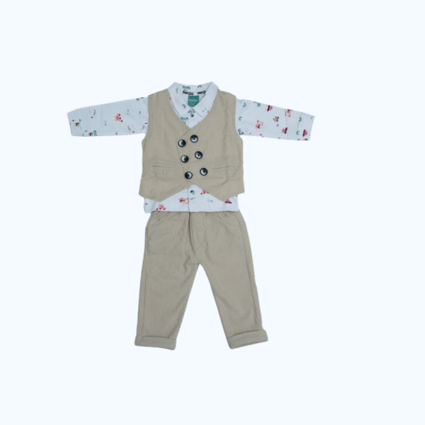 Azeel – Soft & Stylish Baby Boy Outfit